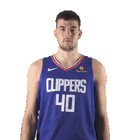 ivica zubac no Sticker by LA Clippers