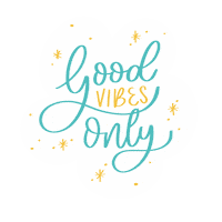 Vibing Good Vibes Sticker