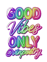 Good Vibes Hearts Sticker