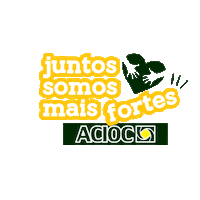 ACIOC together juntos associacao fortes Sticker