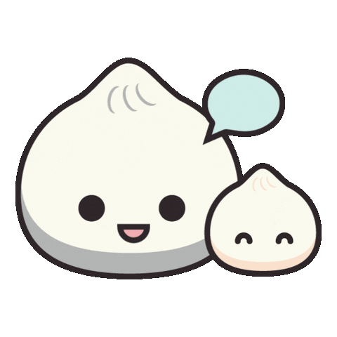 SoulDotSG giphyupload chat talk dumpling Sticker