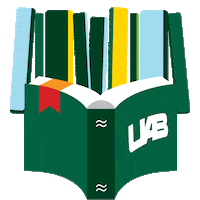 Books Studying Sticker by The University of Alabama at Birmingham