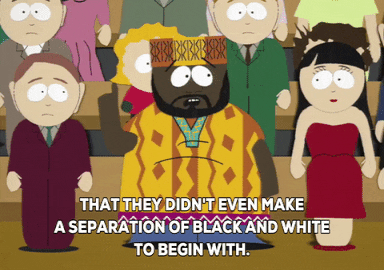 shocked chef jerome mcelroy GIF by South Park 