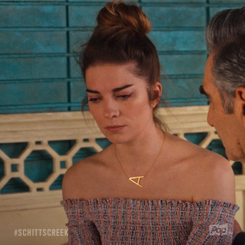 Confused Alexis Rose GIF by Schitt's Creek
