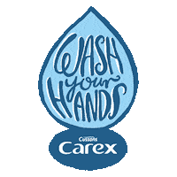 Carex_UK soap wash your hands handwashing hand sanitiser Sticker
