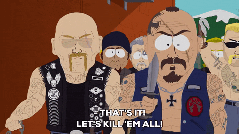 tattoos gang GIF by South Park 