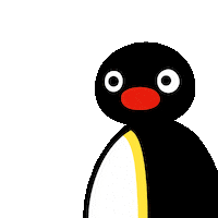 Penguin Hello Sticker by Pingu