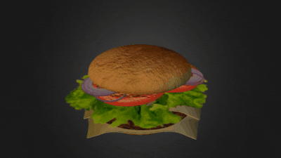 3d burger GIF by sketchfab