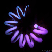 pislices trippy abstract pi-slices GIF