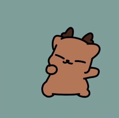 Anxiety Reindeer GIF