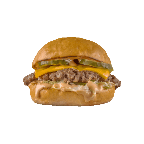 Cheese Burger By Exit55 Sticker by Exit55