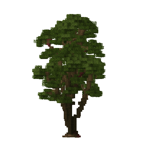 Minecraft Custom Tree Pack - Mahogany (DOWNLOAD) Minecraft Map