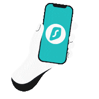 Hand Phone Sticker by Surfshark