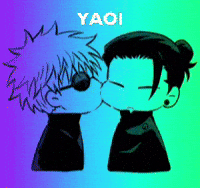 leighad28 bl jjk gojo yaoi GIF
