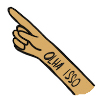 Apontar Olha Isso Sticker
