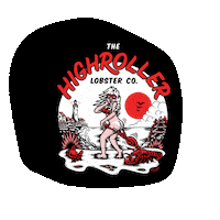 Roll Rolling Sticker by Highroller Lobster Co.