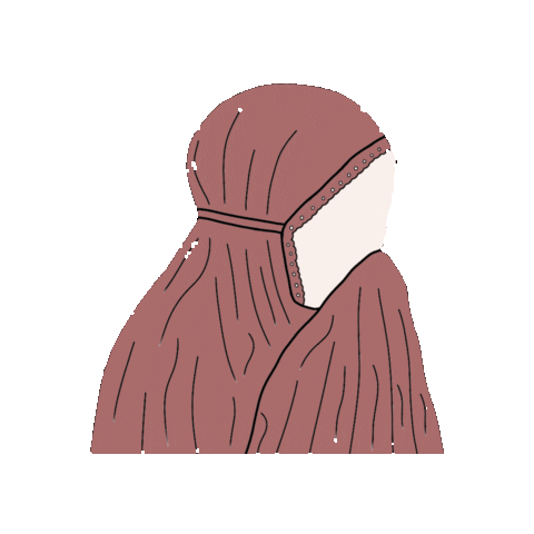 Girl Pray Sticker