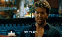 No Yaar GIF by Hrithik Roshan