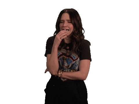 sad cry Sticker by Sophia Bush