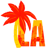 Los Angeles California Sticker by LA's Finest