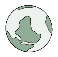 mangprous travel world globe earth day Sticker