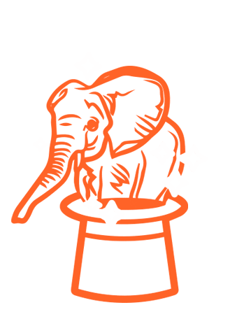 pontooncleantech giphyupload magic elephant clean energy Sticker