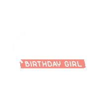 Birthday Girl Sticker by Queen City Yarn