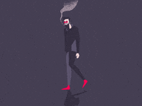 Keep Walking Animation GIF by Sugar Blood