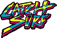 80S Surfing Sticker by Catch Surf