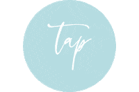 Tap Here Sticker by Sweeney Curations