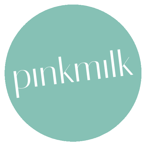 pink logo Sticker by pinkmilk