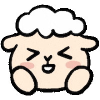 Happy Sheep Sticker