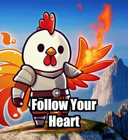 Follow Your Heart Courage GIF by Zorooster