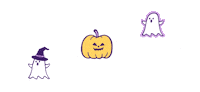 Halloween Pumpkin Sticker by Joinsmiler