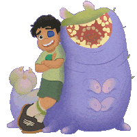 Happy Friends Sticker by Disney Pixar