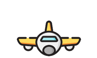 thetravelclubph travel touchdown plane landing Sticker