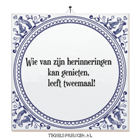 Spreuk Reflectie Sticker by Tegelspreuken.nl