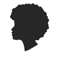 Black And White Shadow Sticker