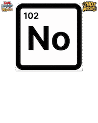 Warning Periodic Table Sticker by Zhotcita