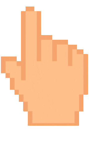 Pixel Point Up Sticker by HORNBACH