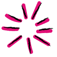 les-semillantes rose etoile lessemillantes semillantes Sticker