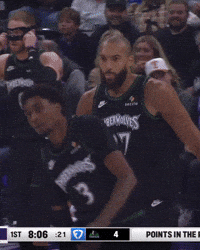 Nba Clap GIF by Minnesota Timberwolves