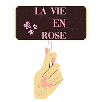 La Vie En Rose Party Sticker