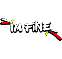 Im Fine Hip Hop Sticker by Johnny Climax