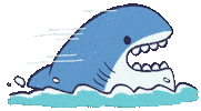 On My Way Swimming Sticker