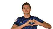 Niklas Stark Facepalm Sticker by Hertha BSC
