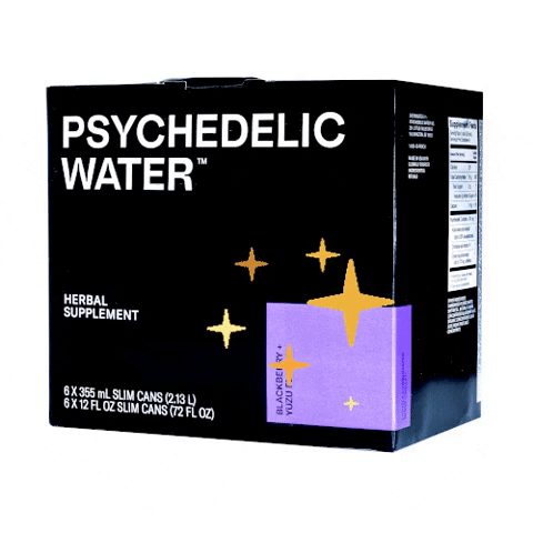 psychedelicwater giphygifmaker giphyattribution box psychedelic water GIF