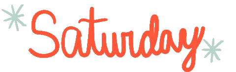 Happy Saturday Morning Sticker