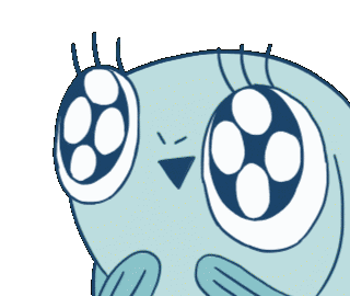 pongbong giphyupload cute animation fish Sticker