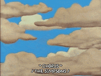 the simpsons title GIF